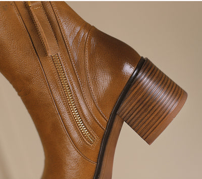 Saveya™ | Botines de cuero con estilo y comodidad
