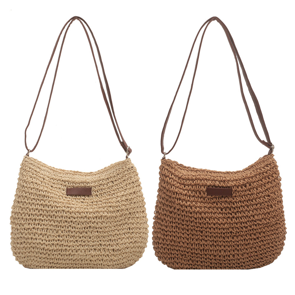 Leleona™ | Bolso de Hombro de Ratán