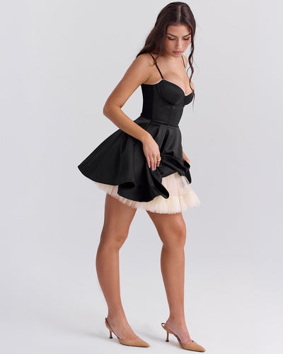 Maribella™ | Vestido corto de ensueño con escote realzado
