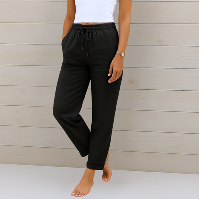 Solana™ | Pantalones de lino que respiran libertad y estilo