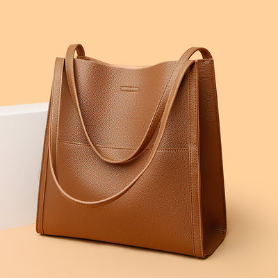 Juna™ | Bolso tote minimalista de piel vegana