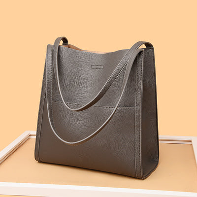 Juna™ | Bolso tote minimalista de piel vegana