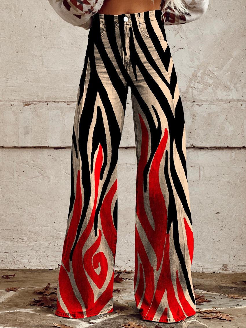 Loviana Vintage™ | Pantalones Arte Retro
