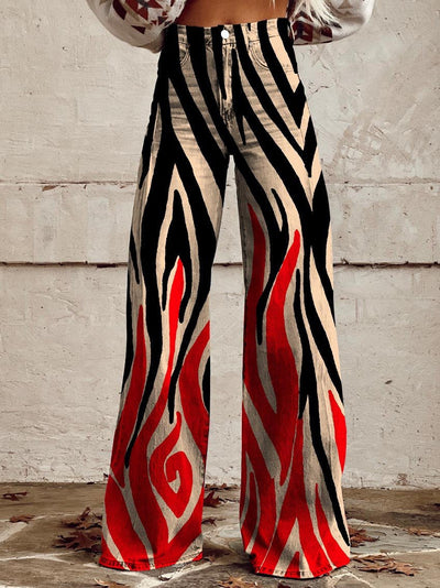 Loviana Vintage™ | Pantalones Arte Retro