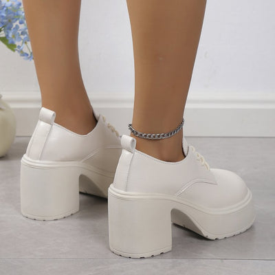 Loriya™ | Zapatos de tacón chunky elegantes