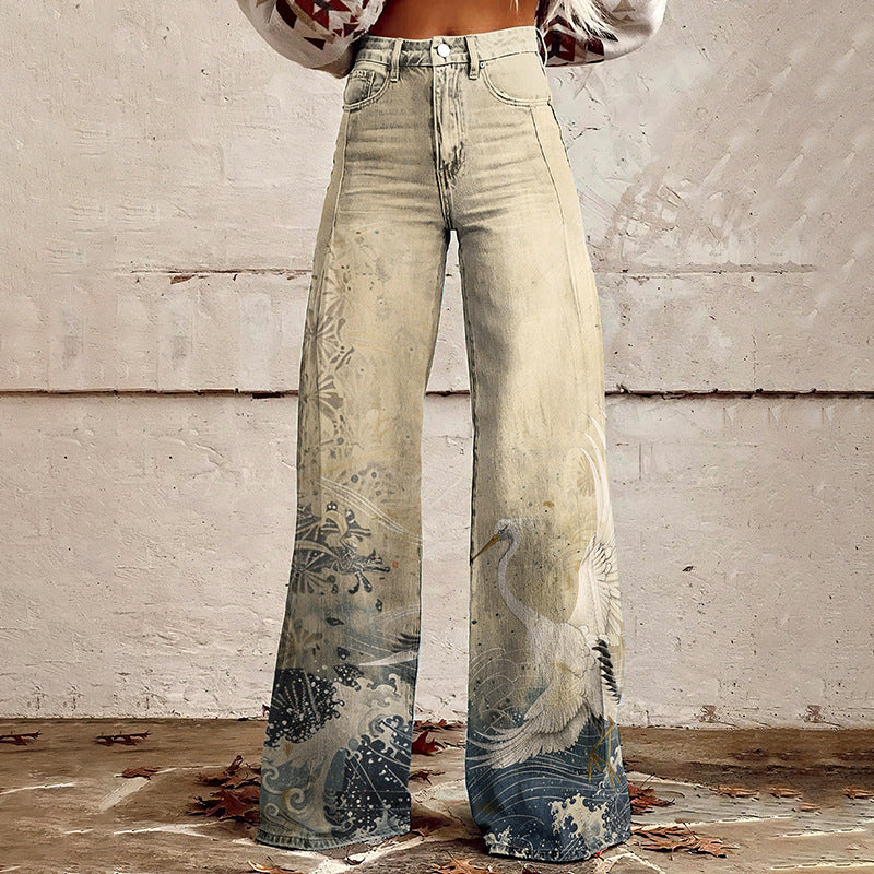 Loviana Vintage™ | Pantalones Arte Retro