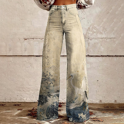Loviana Vintage™ | Pantalones Arte Retro