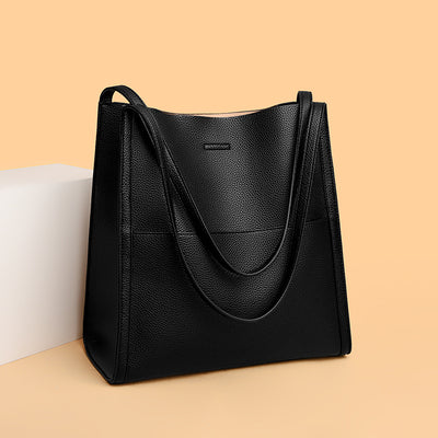 Juna™ | Bolso tote minimalista de piel vegana