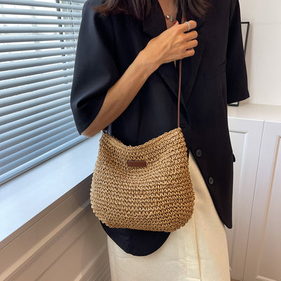 Leleona™ | Bolso de Hombro de Ratán
