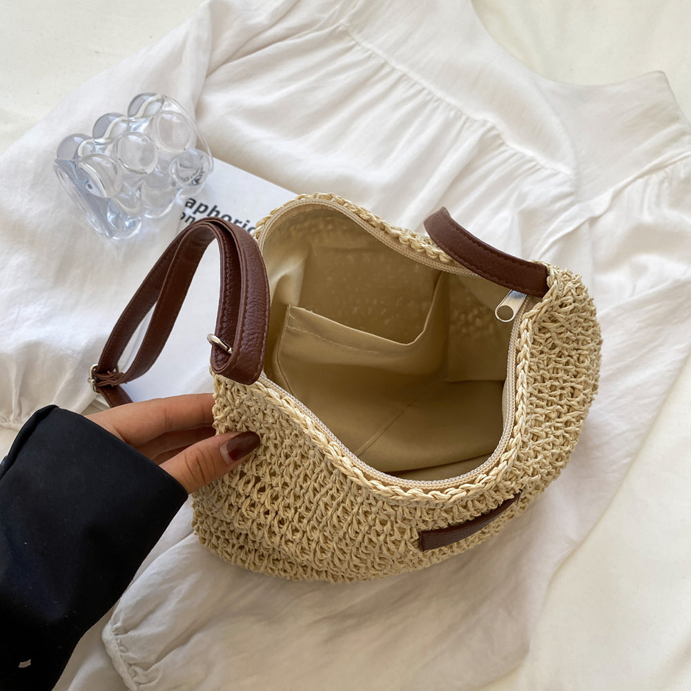 Leleona™ | Bolso de Hombro de Ratán