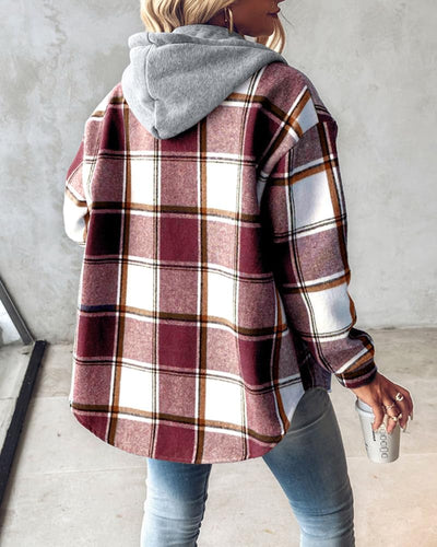 Vinalia™ | Chaqueta con Capucha de Estilo Vintage
