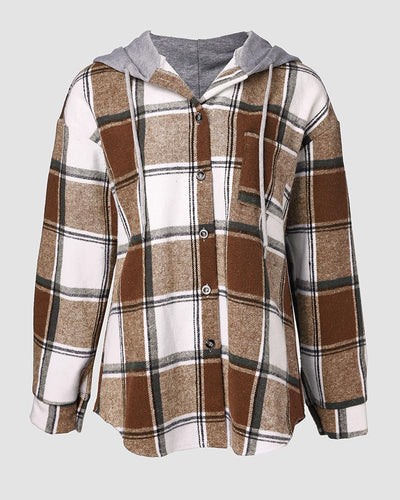 Vinalia™ | Chaqueta con Capucha de Estilo Vintage