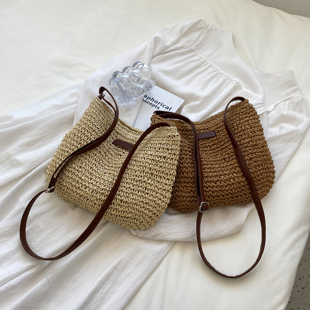 Leleona™ | Bolso de Hombro de Ratán