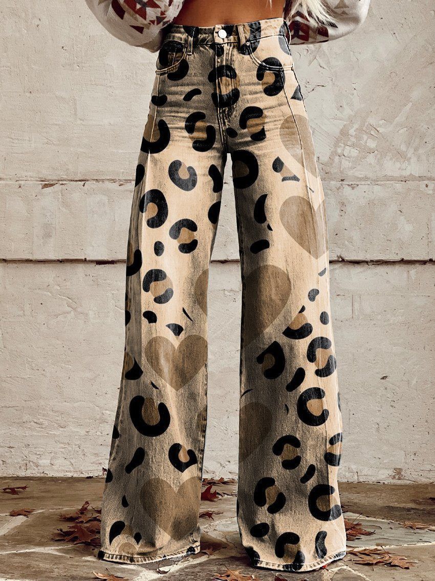 Loviana Vintage™ | Pantalones Arte Retro