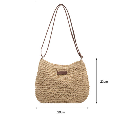 Leleona™ | Bolso de Hombro de Ratán