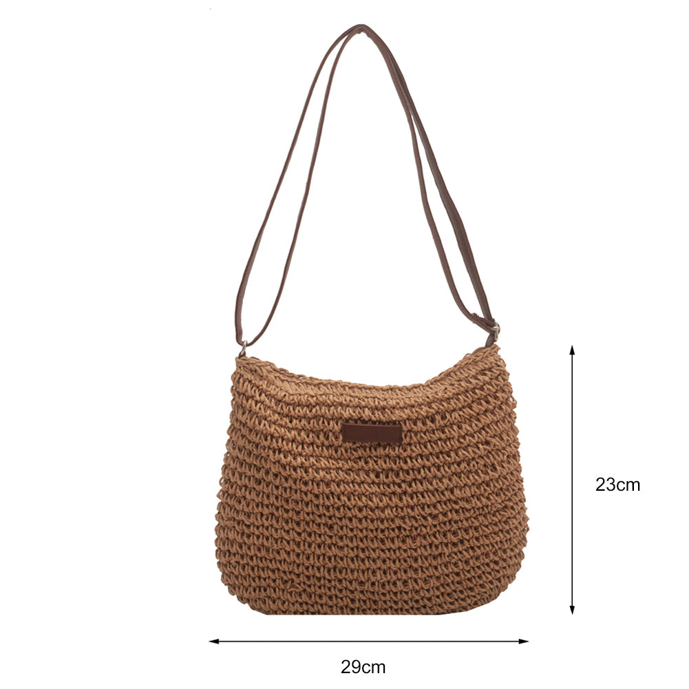 Leleona™ | Bolso de Hombro de Ratán