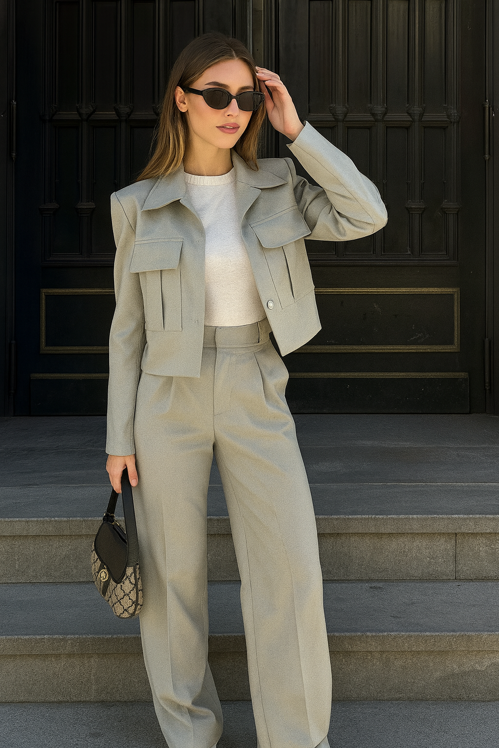 Alba™ | Conjunto Elegante de Dos Piezas
