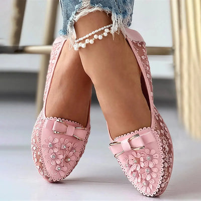 Lazaria™ | Bailarinas de Encaje Elegante