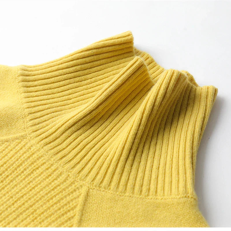 Zadia™ | Suéter de Cuello Alto Elegante