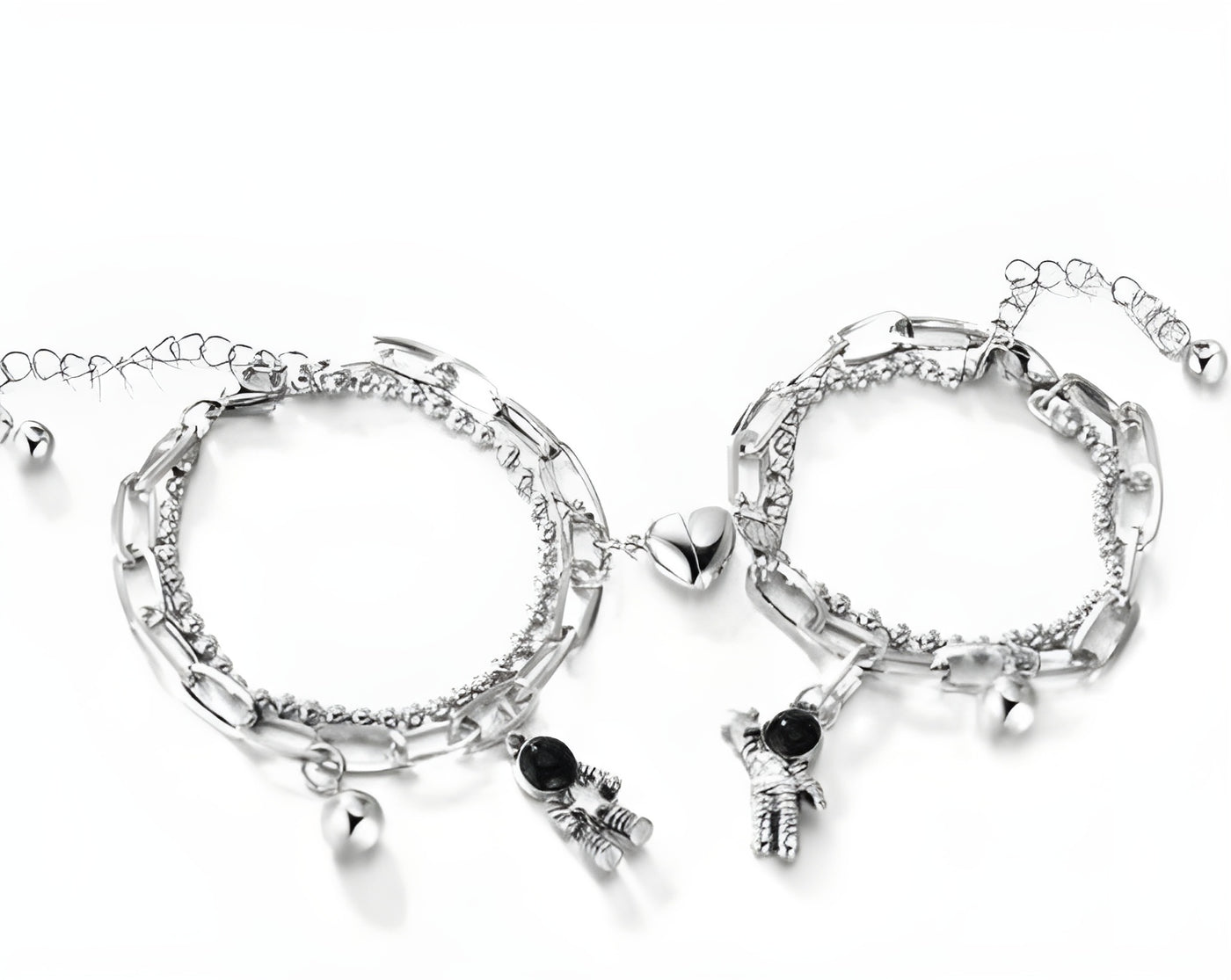 Corazón™ | Pulsera Doble con Corazón