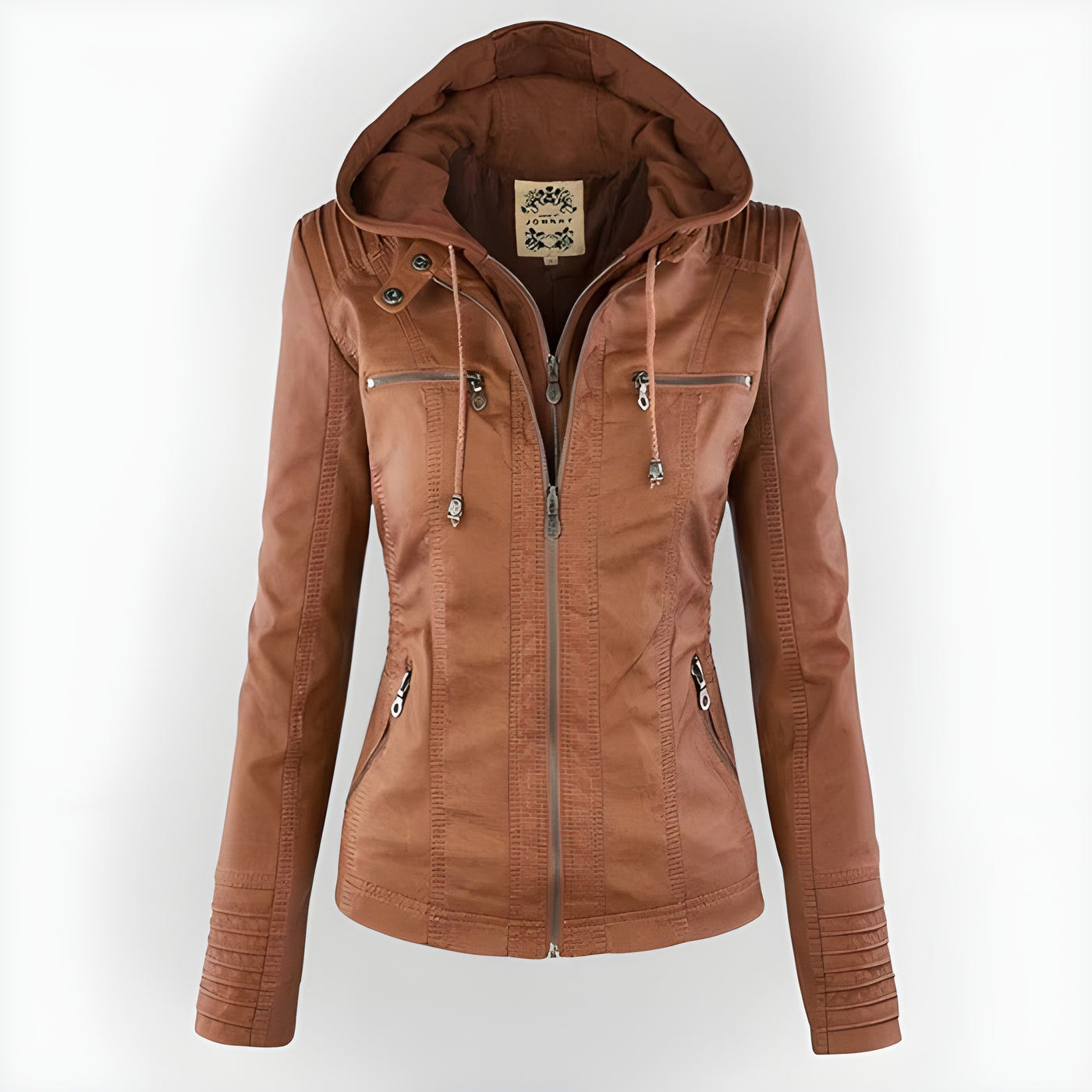 Prelinia™ | Chaqueta de Cuero Sintético con Estilo