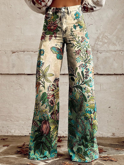 Loviana Vintage™ | Pantalones Arte Retro