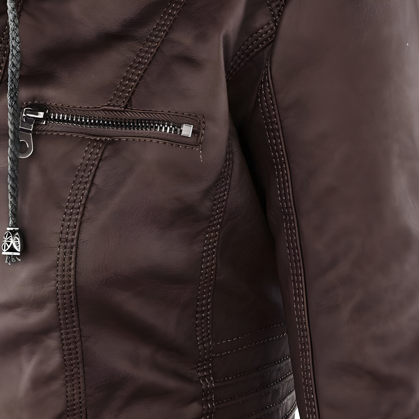 Prelinia™ | Chaqueta de Cuero Sintético con Estilo