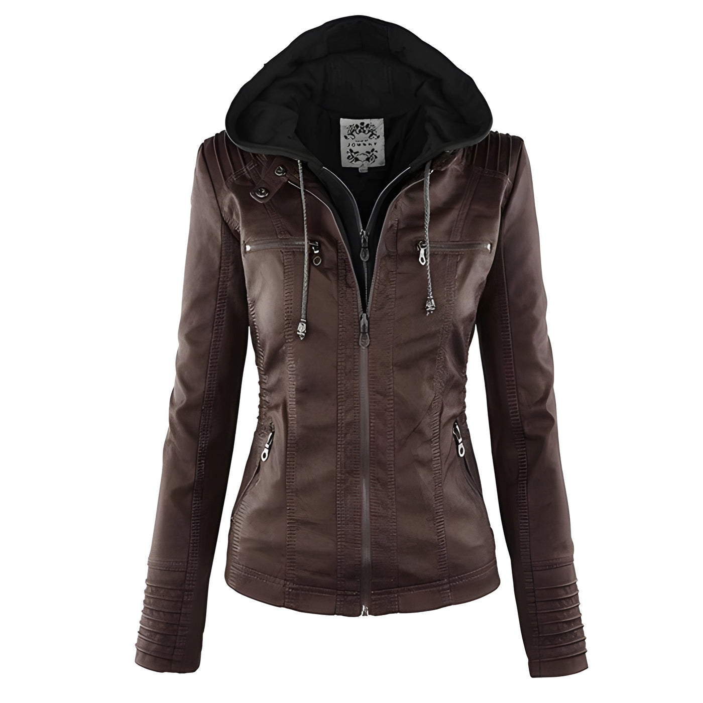 Prelinia™ | Chaqueta de Cuero Sintético con Estilo