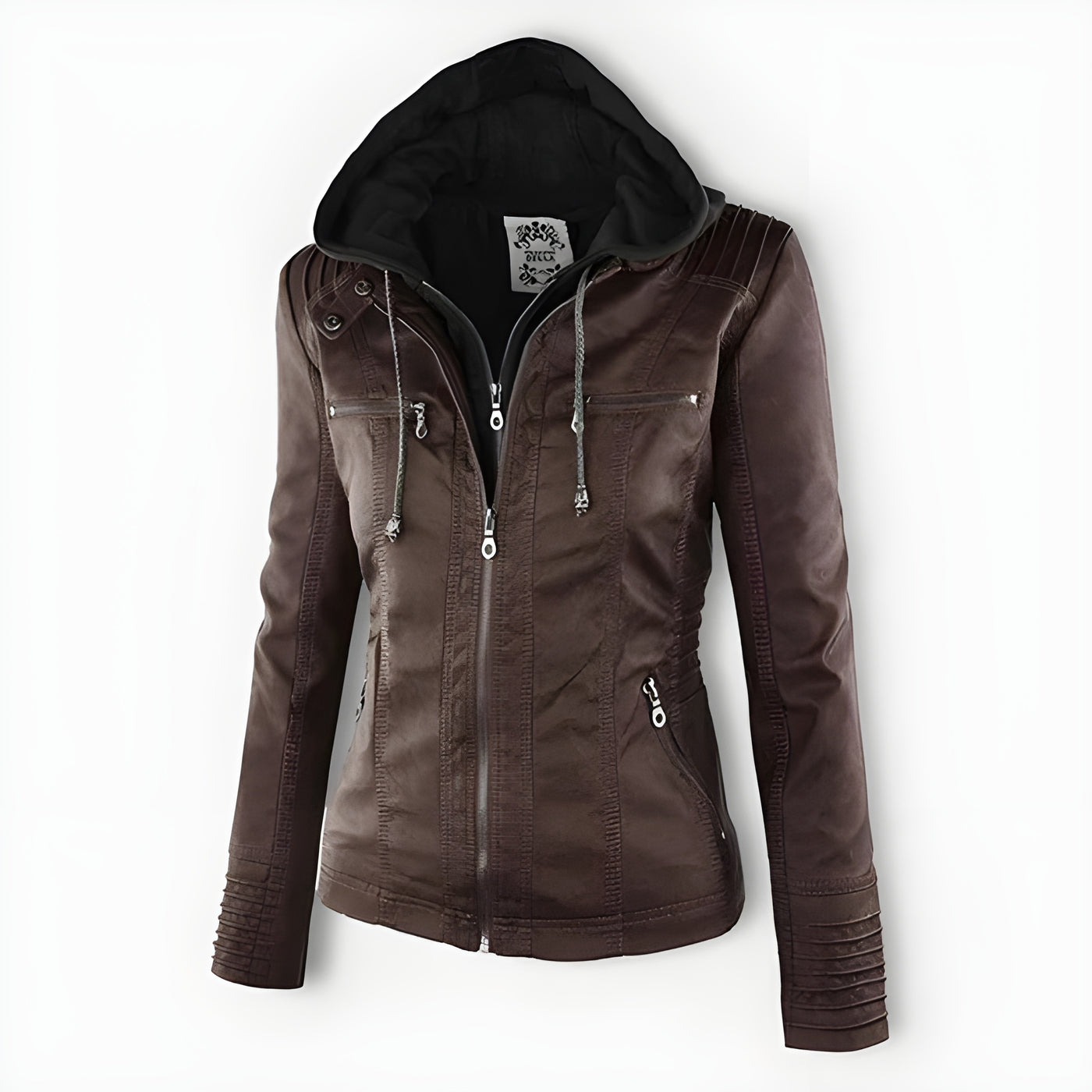 Prelinia™ | Chaqueta de Cuero Sintético con Estilo