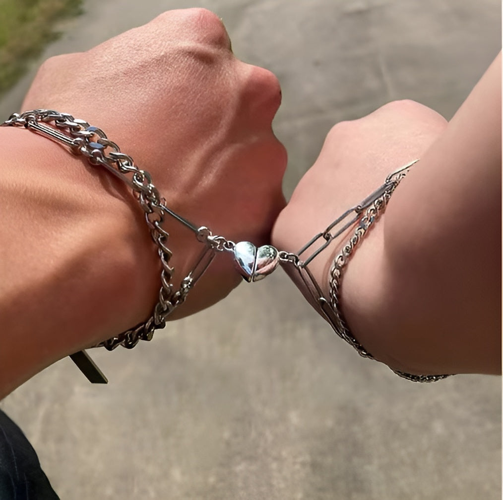 Corazón™ | Pulsera Doble con Corazón