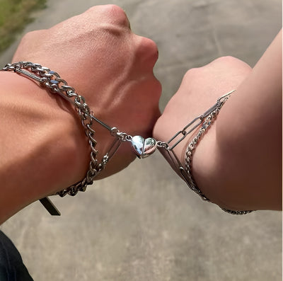 Corazón™ | Pulsera Doble con Corazón
