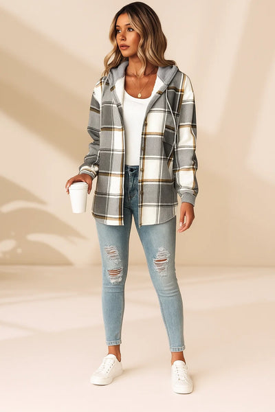Vinalia™ | Chaqueta con Capucha de Estilo Vintage