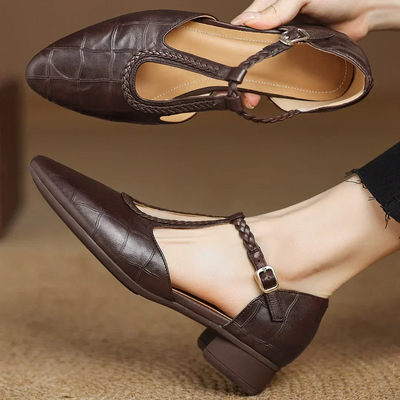 Eranovi™ | Zapatos Retro de Tira Trenzada