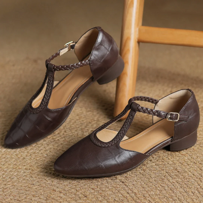Eranovi™ | Zapatos Retro de Tira Trenzada