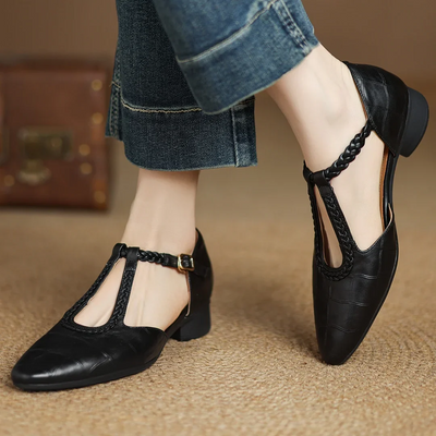 Eranovi™ | Zapatos Retro de Tira Trenzada