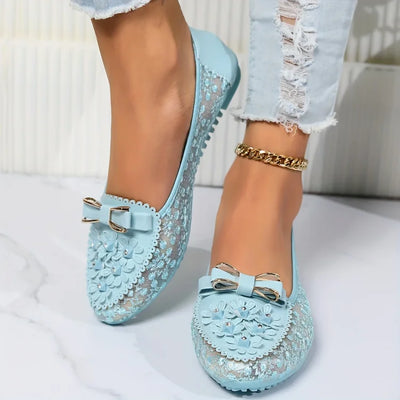 Lazaria™ | Bailarinas de Encaje Elegante