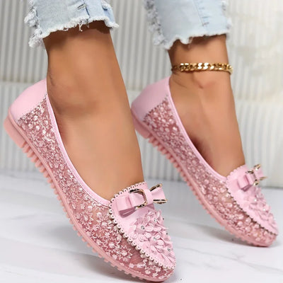 Lazaria™ | Bailarinas de Encaje Elegante