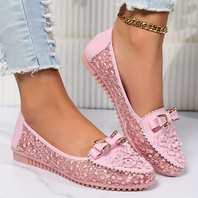 Lazaria™ | Bailarinas de Encaje Elegante