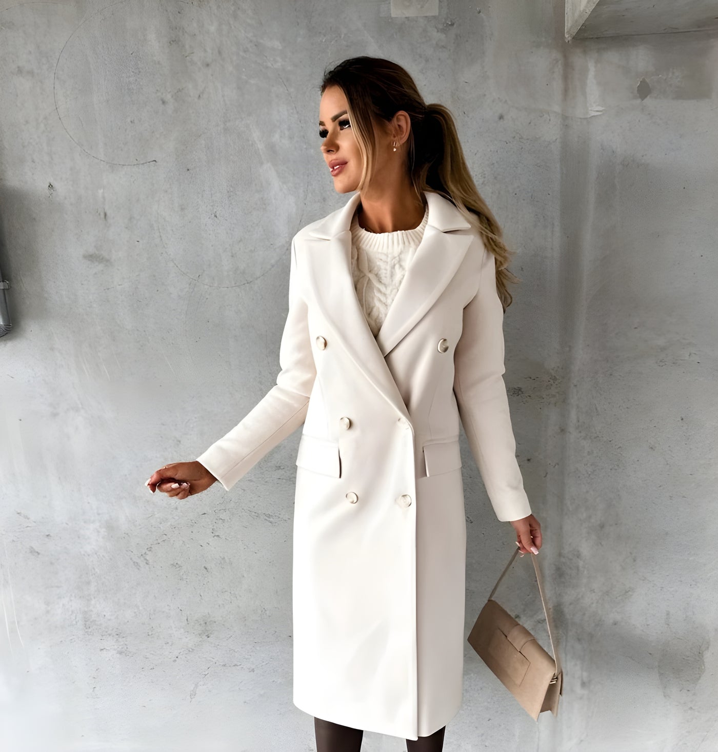 Martina™ | Americana larga y elegante que te envuelve en calidez y estilo