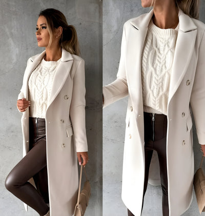 Martina™ | Americana larga y elegante que te envuelve en calidez y estilo