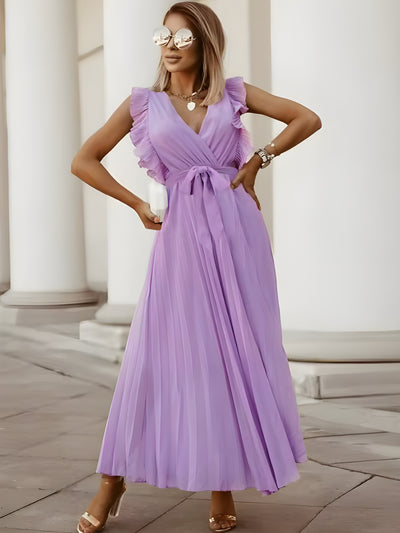 Sofía™ | Vestido Midi con Volantes de Ensueño