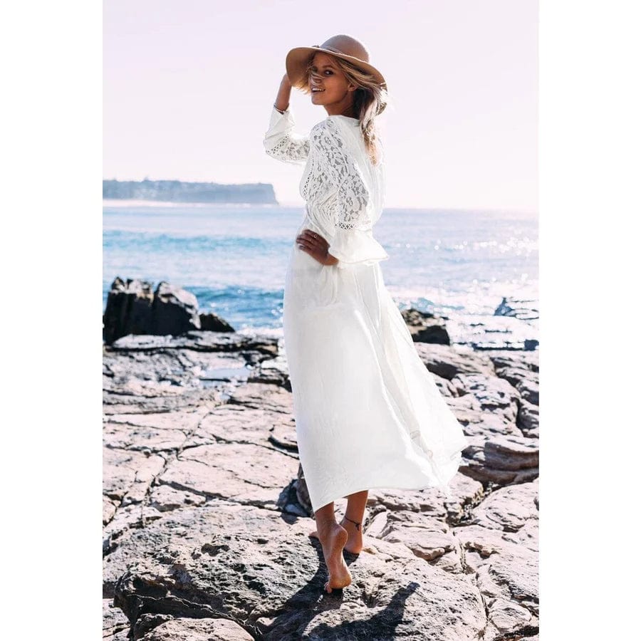 Alena™ | Lujoso Vestido Bohemio de Playa