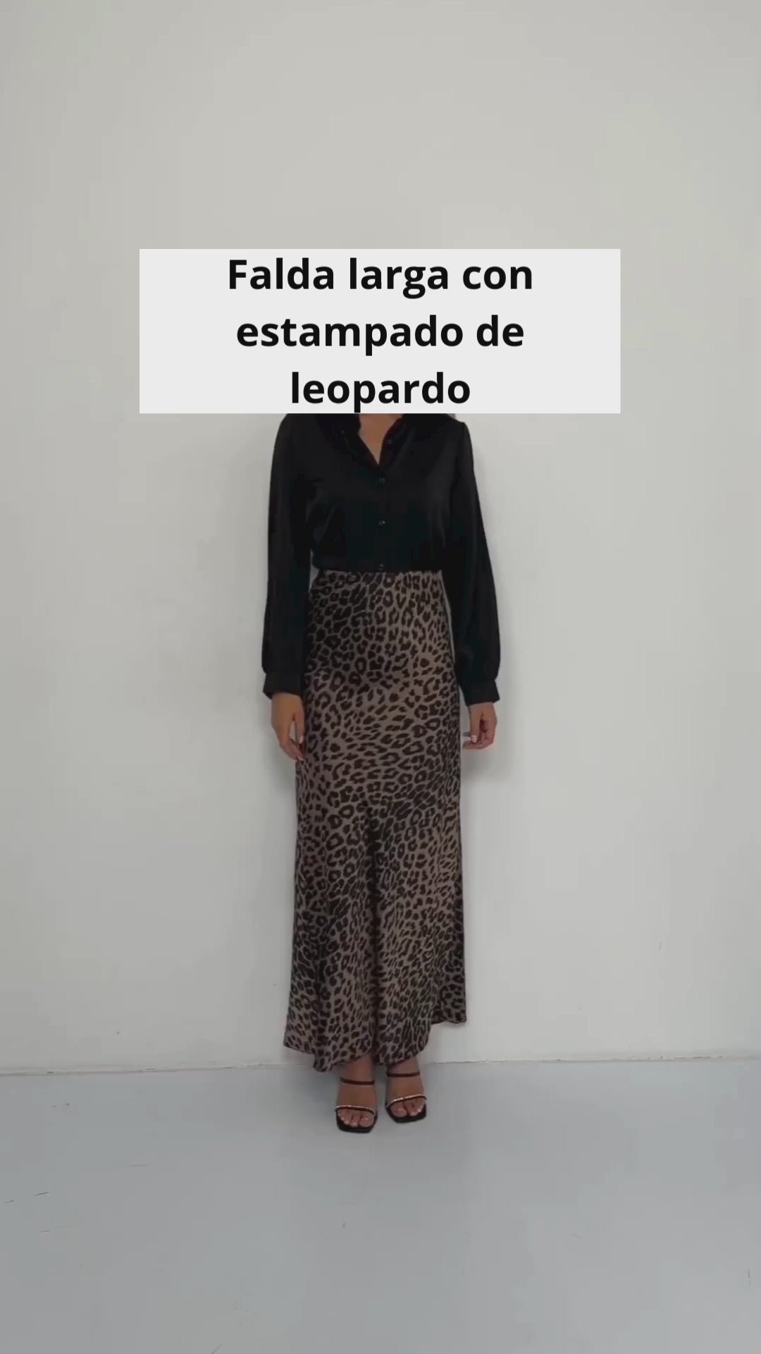 Lunara™ | Falda Larga Animal Print