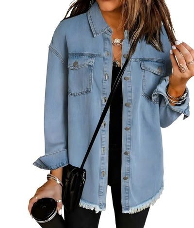Lalania™ | Chaqueta Denim Casual