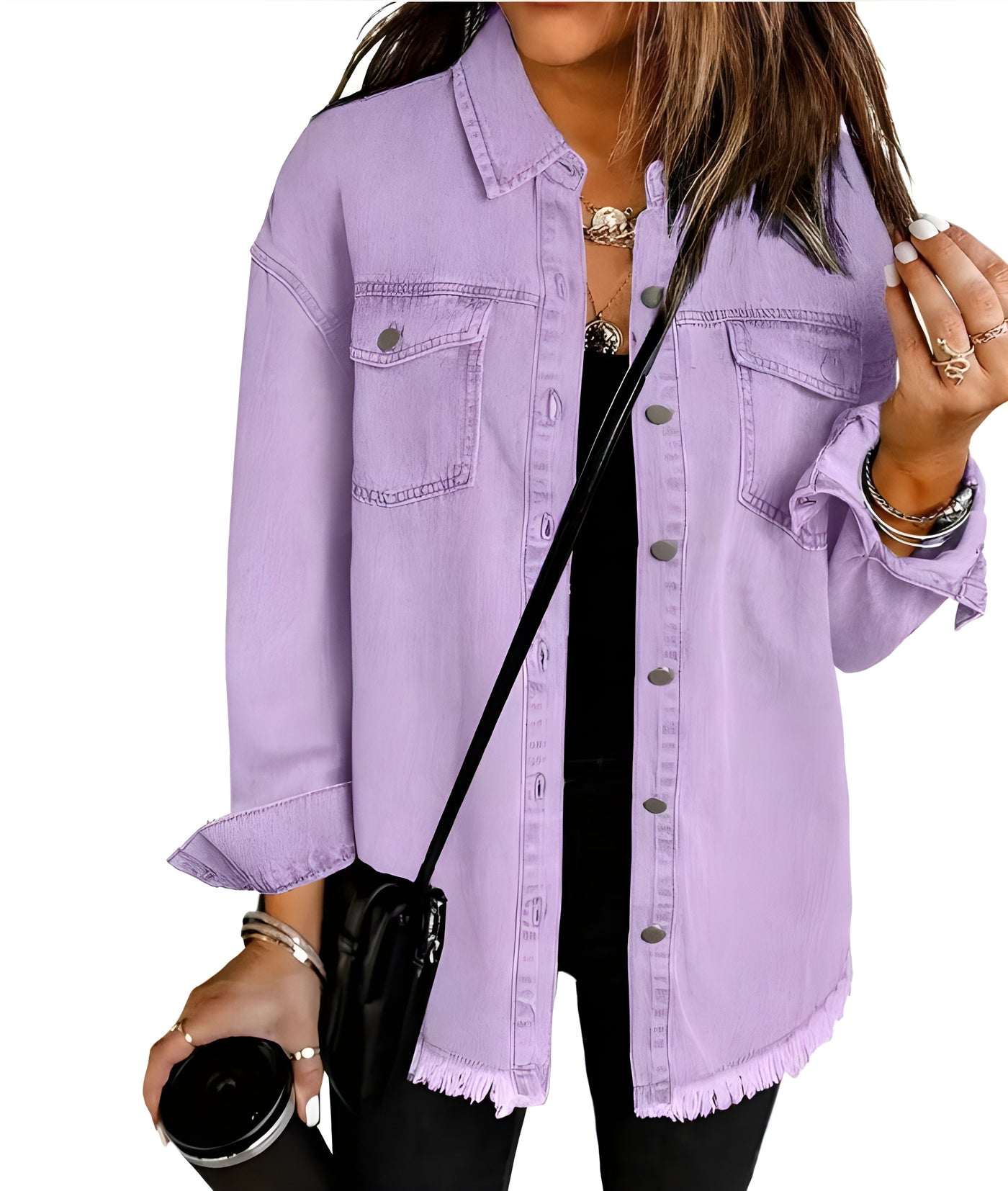 Lalania™ | Chaqueta Denim Casual