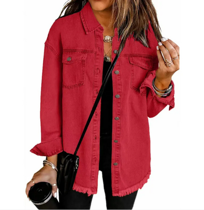 Lalania™ | Chaqueta Denim Casual