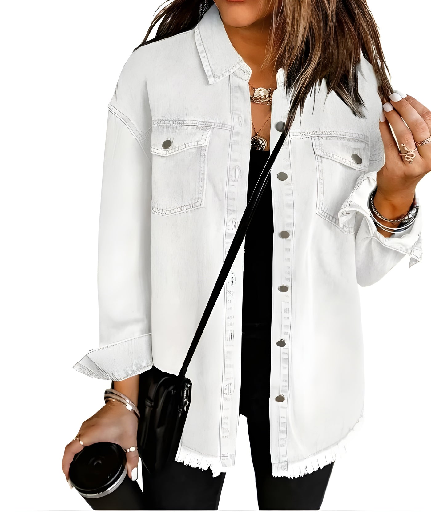 Lalania™ | Chaqueta Denim Casual