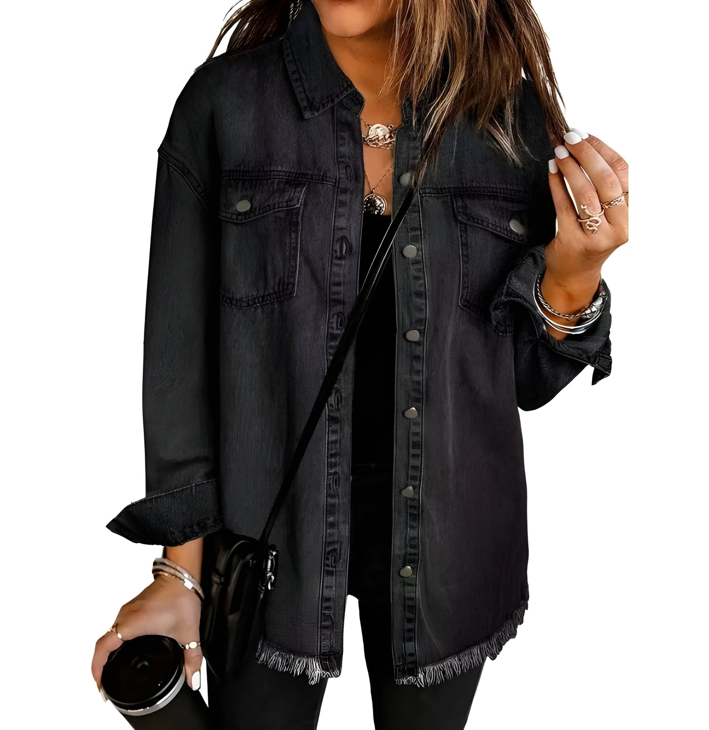 Lalania™ | Chaqueta Denim Casual