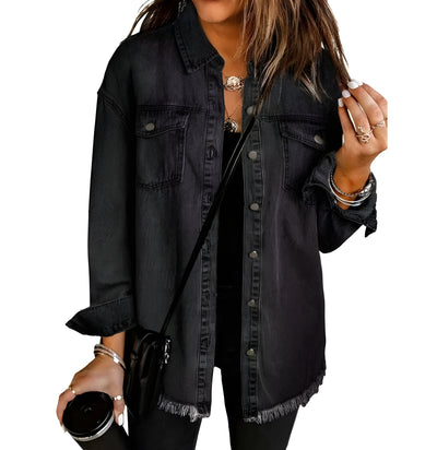 Lalania™ | Chaqueta Denim Casual