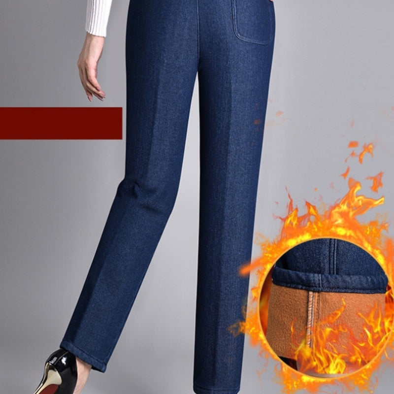 Kyrono™ | Pantalón denim elástico de pierna recta